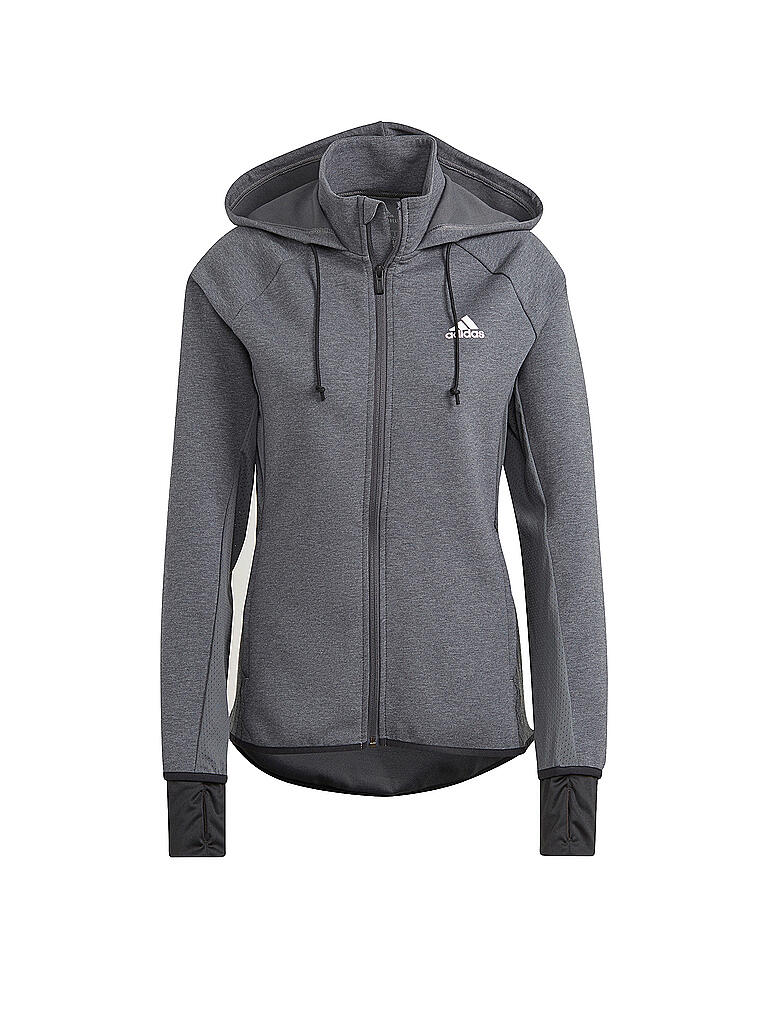 ADIDAS Damen Sweatjacke Designed2Move grau